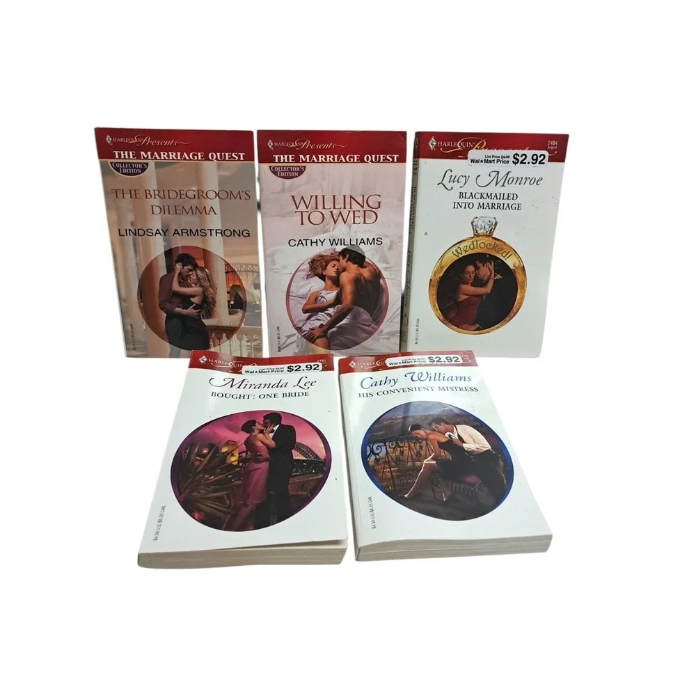 harlequin presents lot Of 5